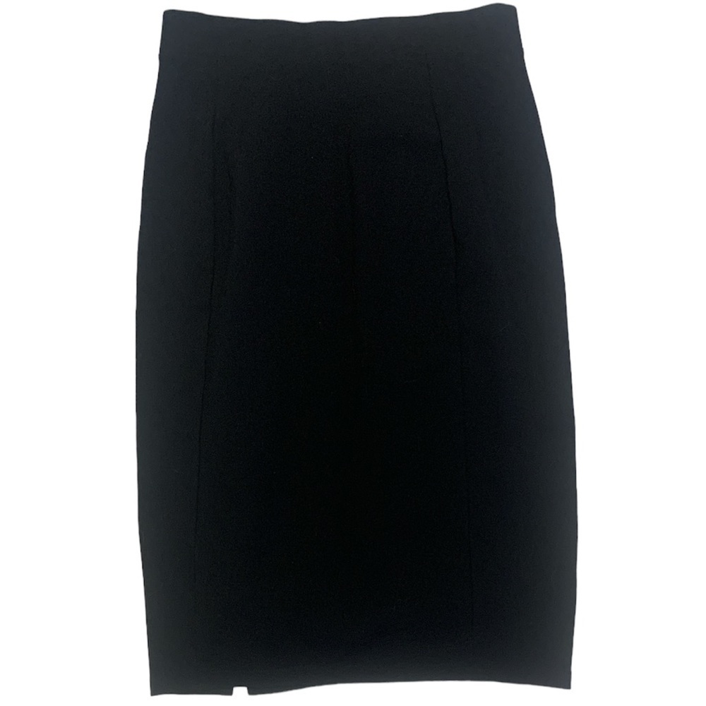 Project Runway Size Small Black Pencil Skirt with tie - Picture 6 of 6